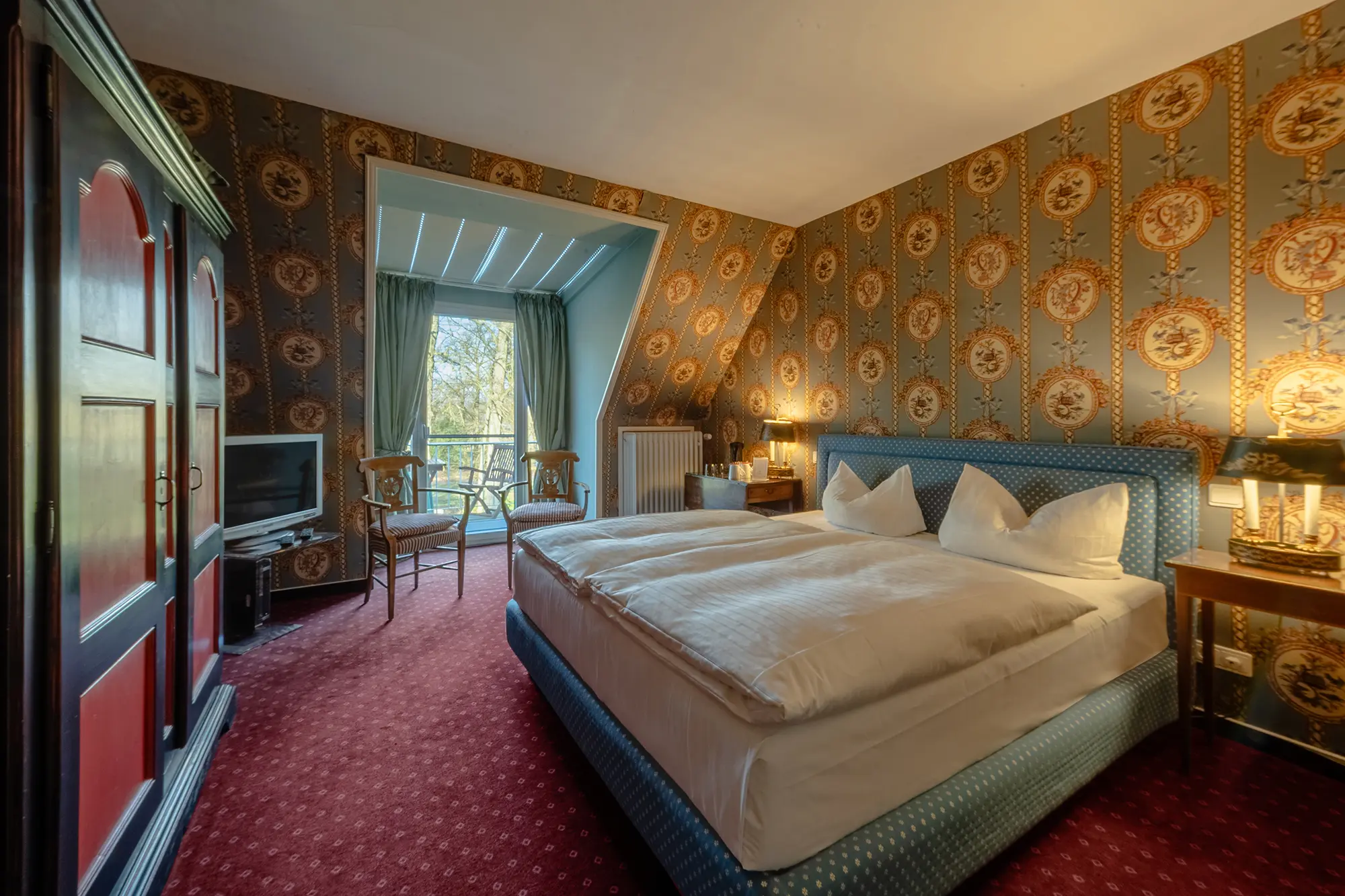 Doppelzimmer mit Balkon im LH Hotels Höpkens Ruh