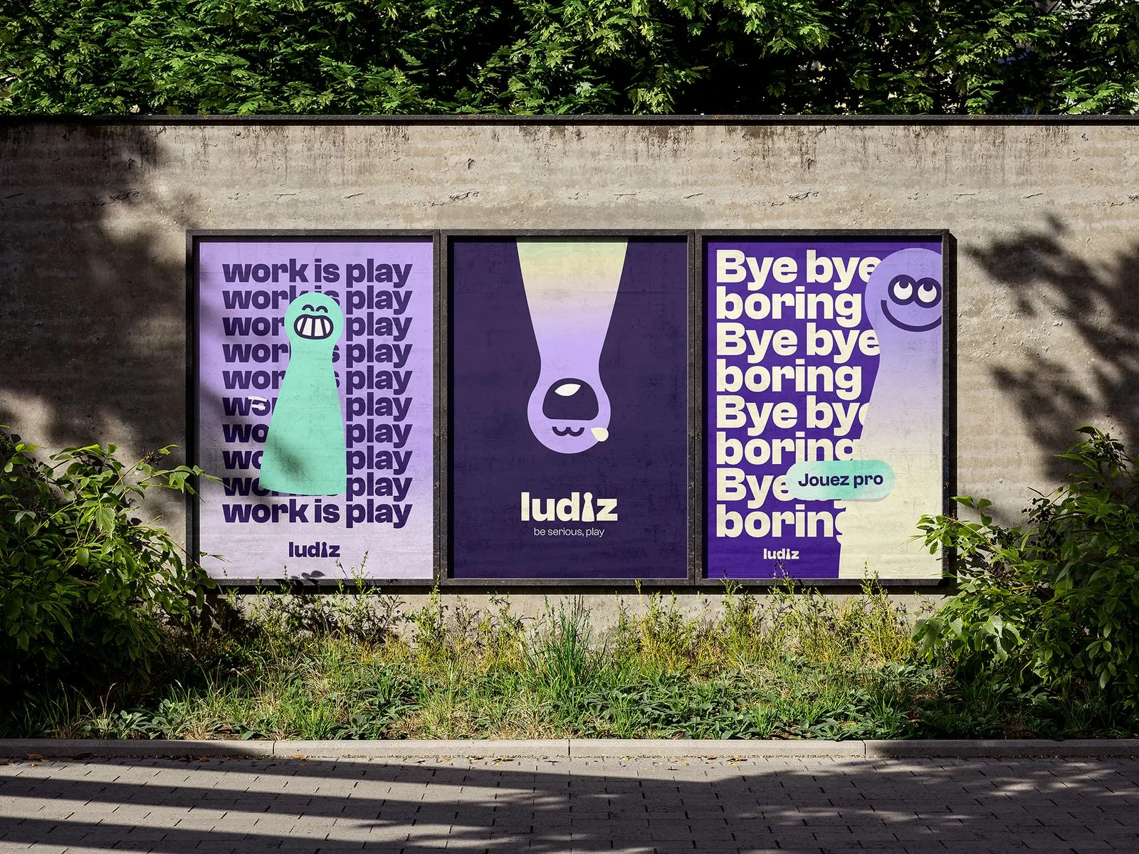 Ludiz — triptyque