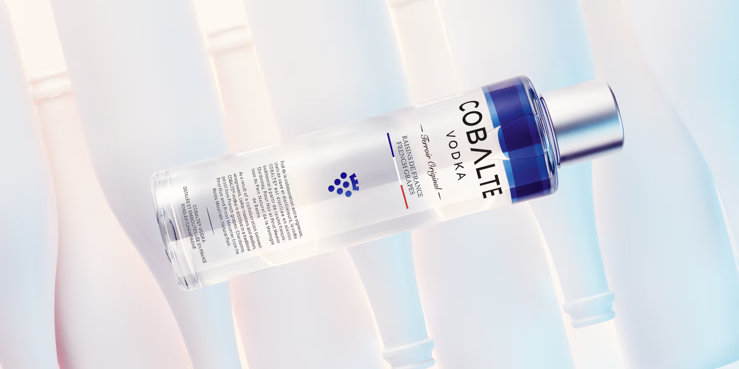 Cobalte Vodka — la bouteille