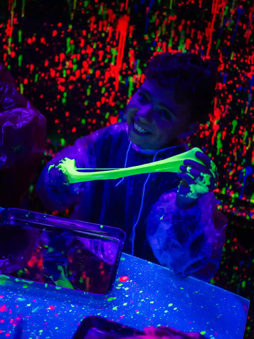 Atelier Slime Invasion au slime fluo