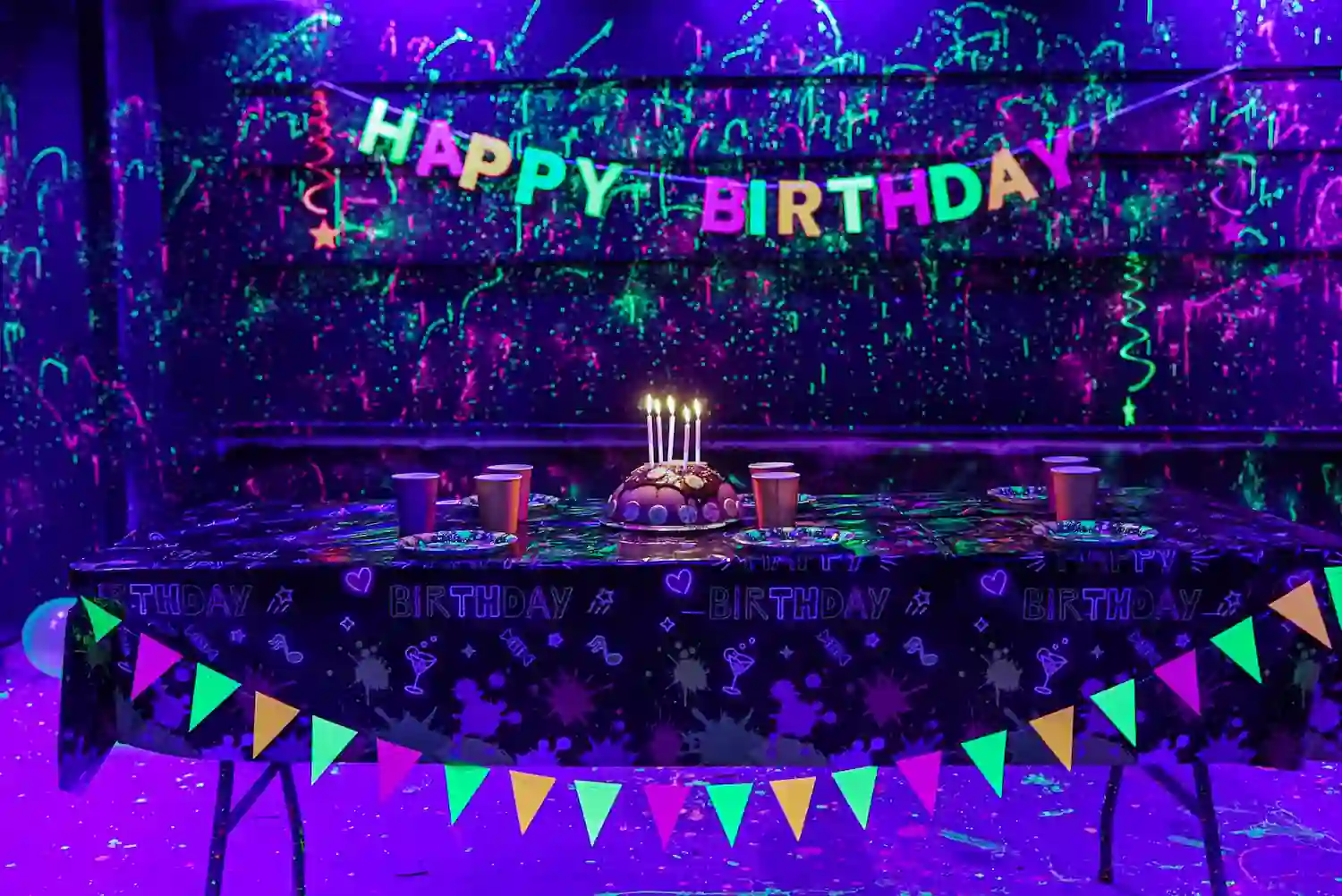 Anniversaire enfant Paint Invaders