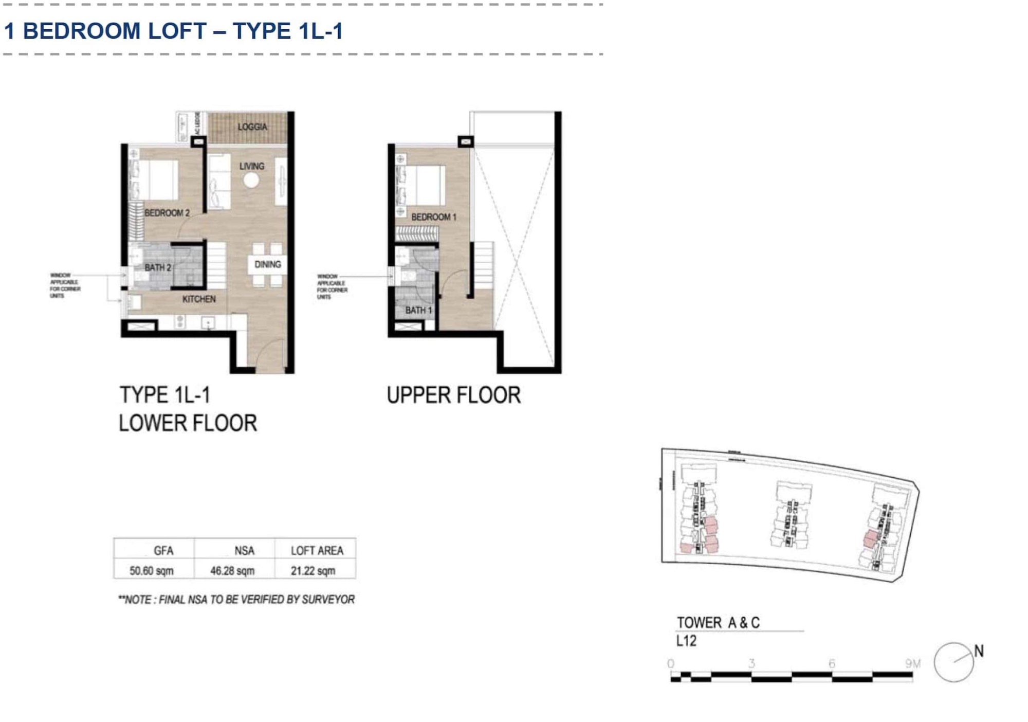 The Galleria – căn Loft