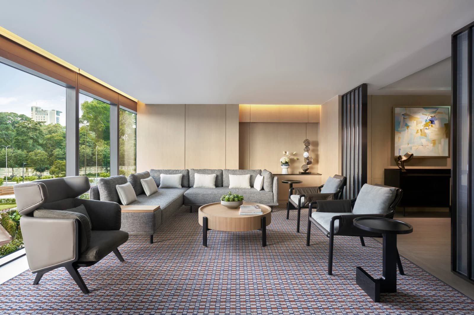 Lounge cư dân Grand Marina