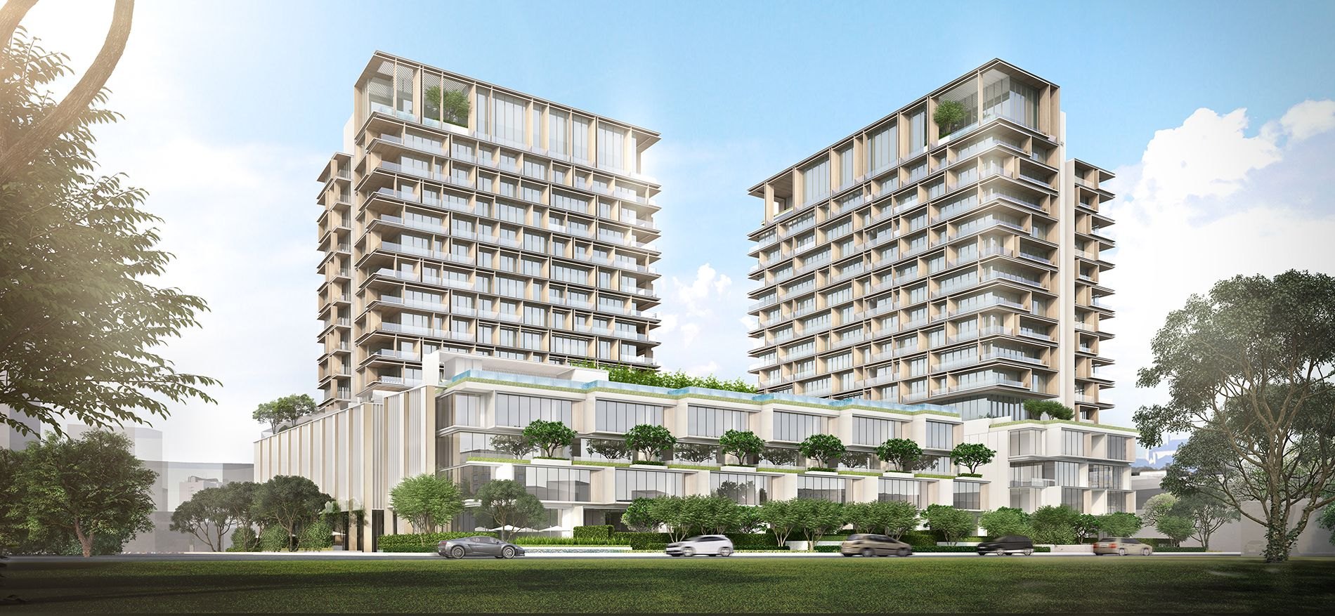 Cove Residences bên sông Sài Gòn