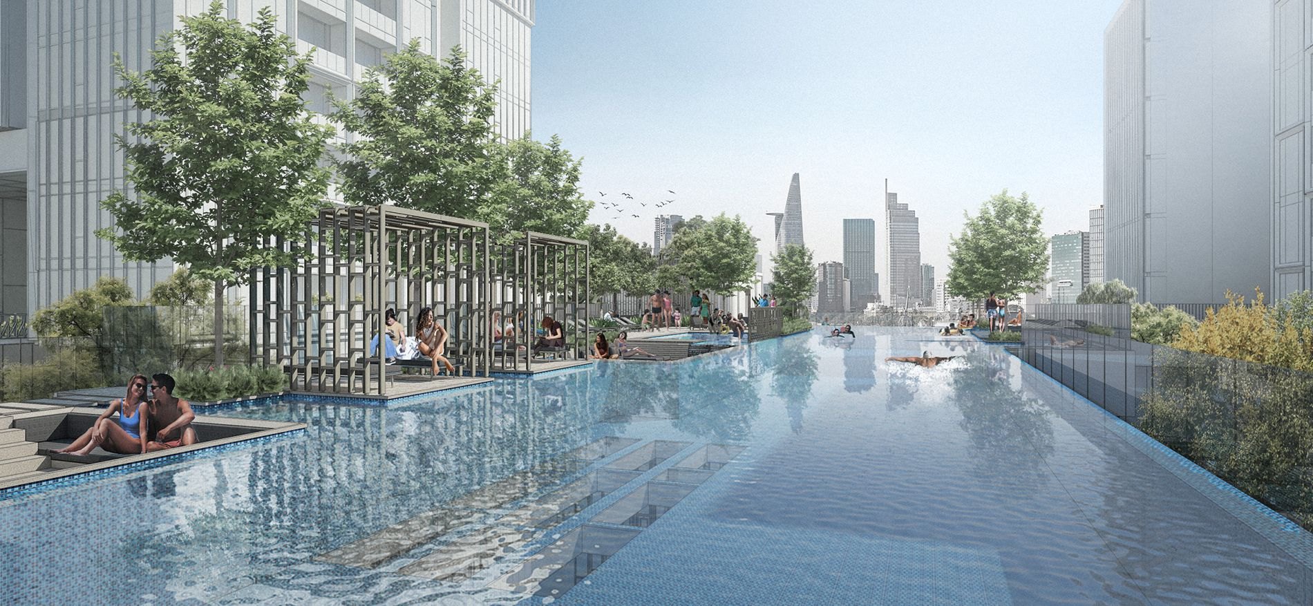 Hồ bơi Tilia Residences