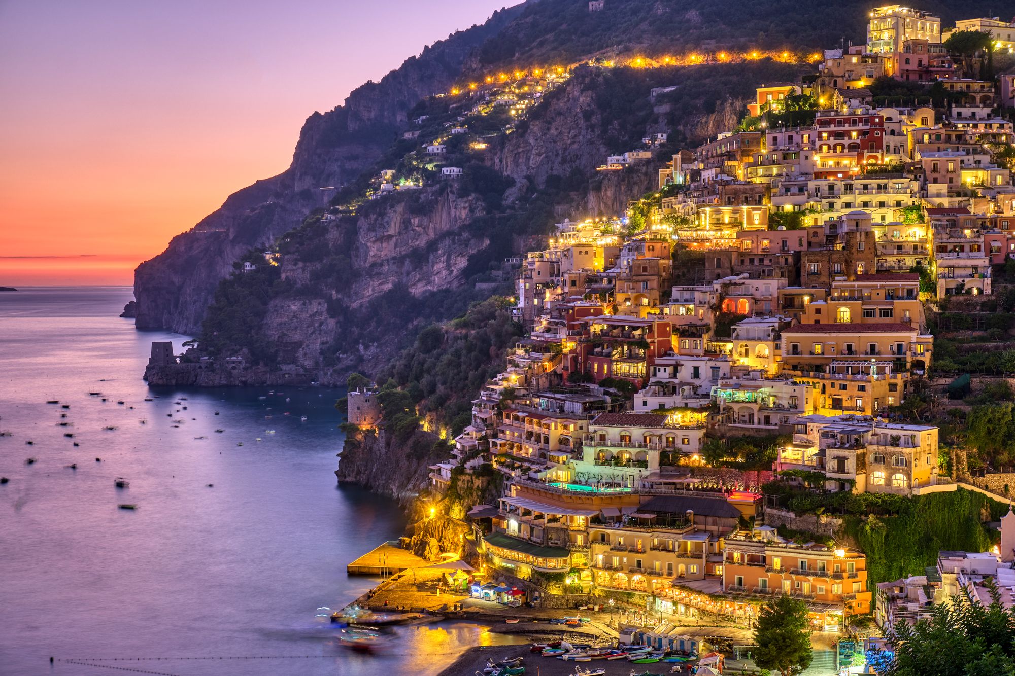 Case study: an overnight suite upgrade in Positano