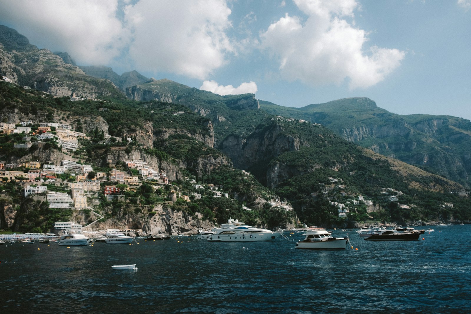 Benetti Classic 120 on the Amalfi Coast