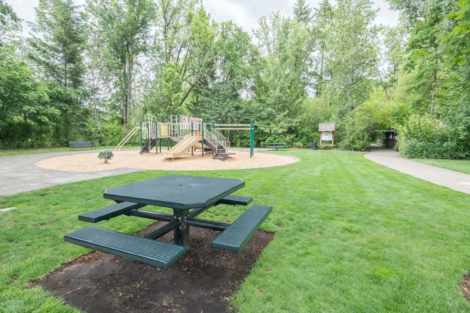Exterior of property picnic area