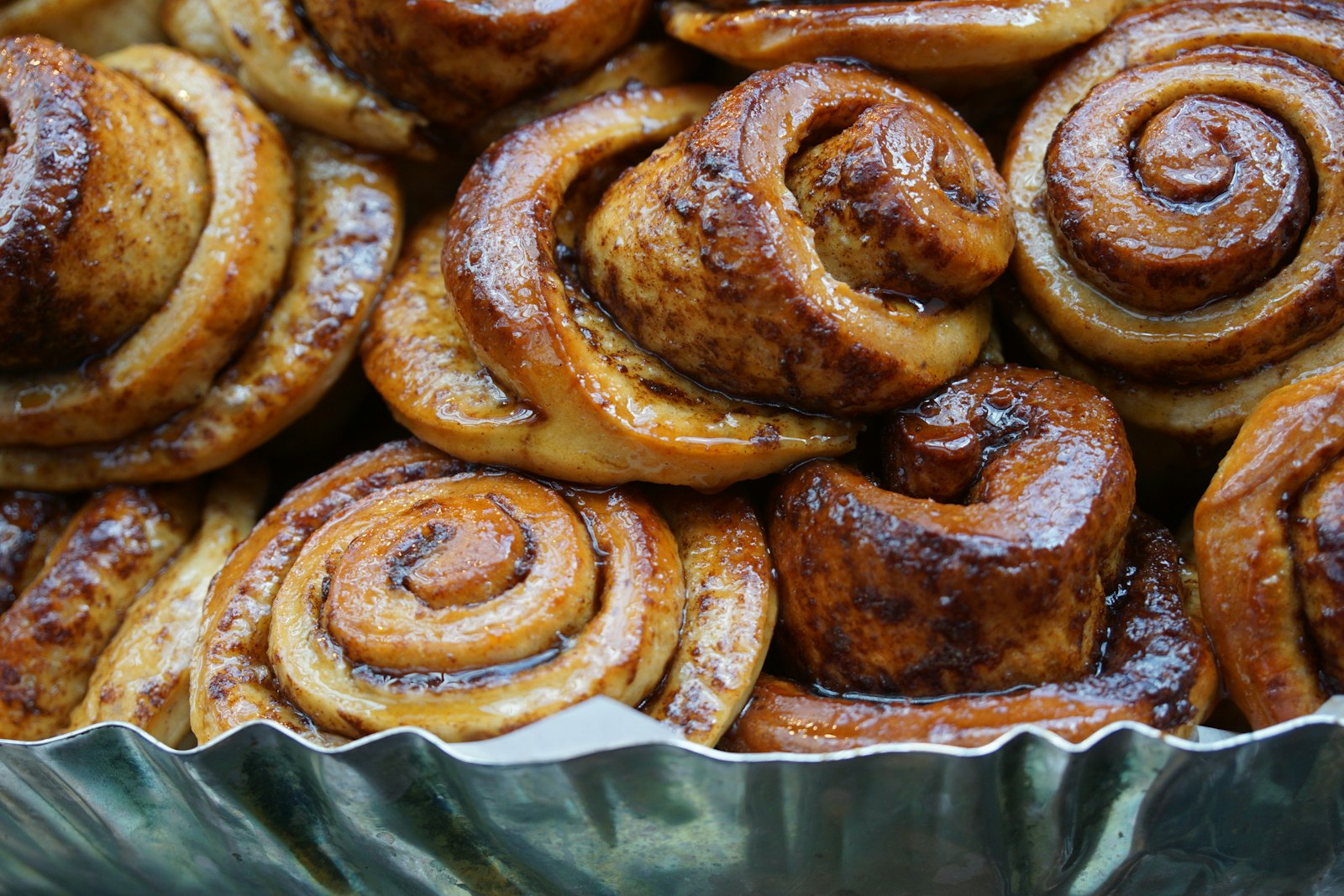 Fresh cinnamon rolls