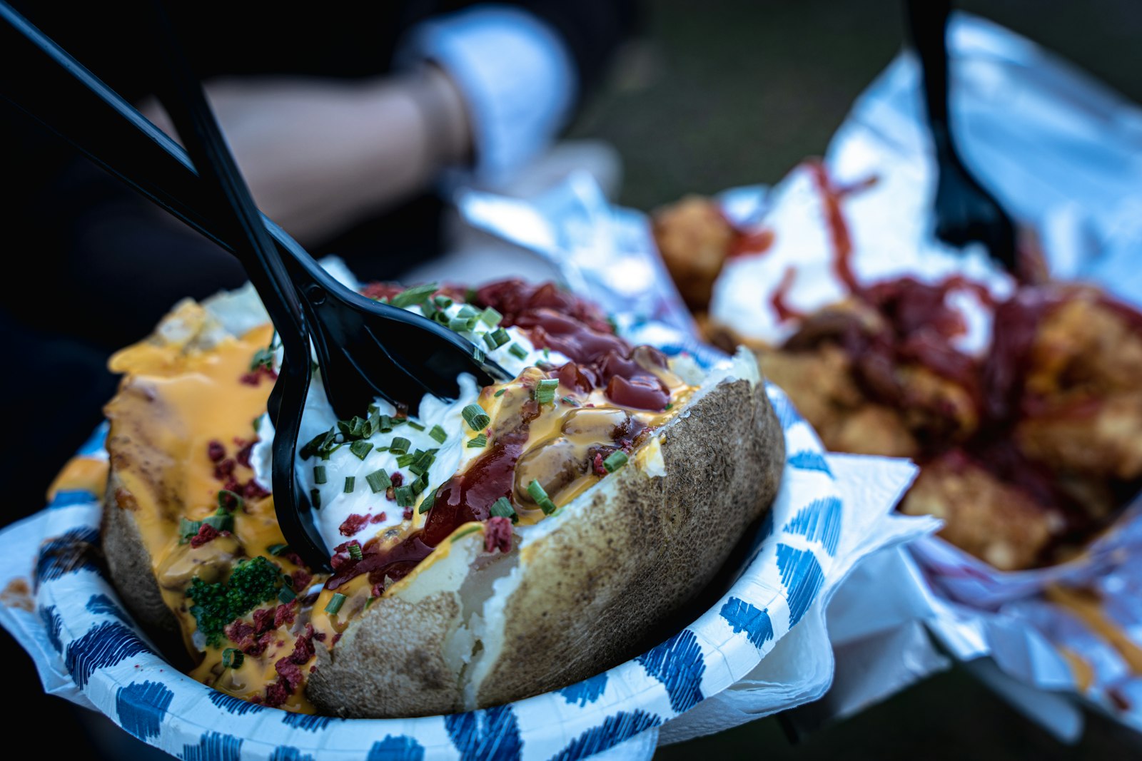 Loaded baked potato