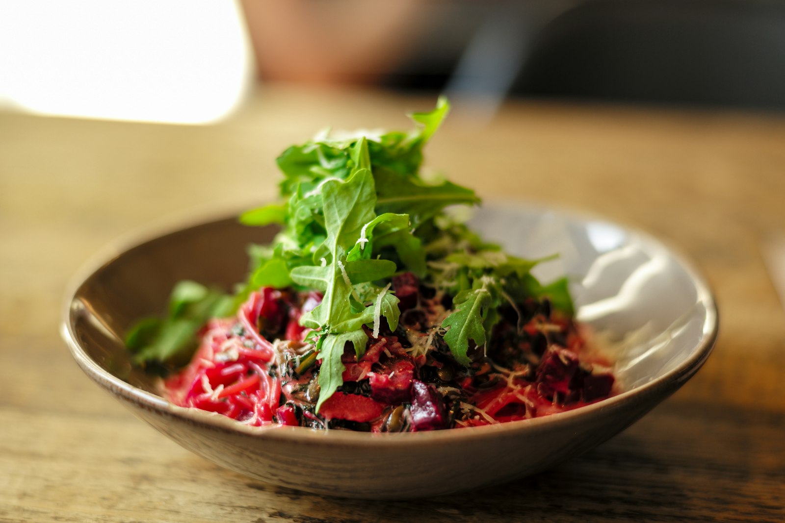 Beet salad in a bowl
