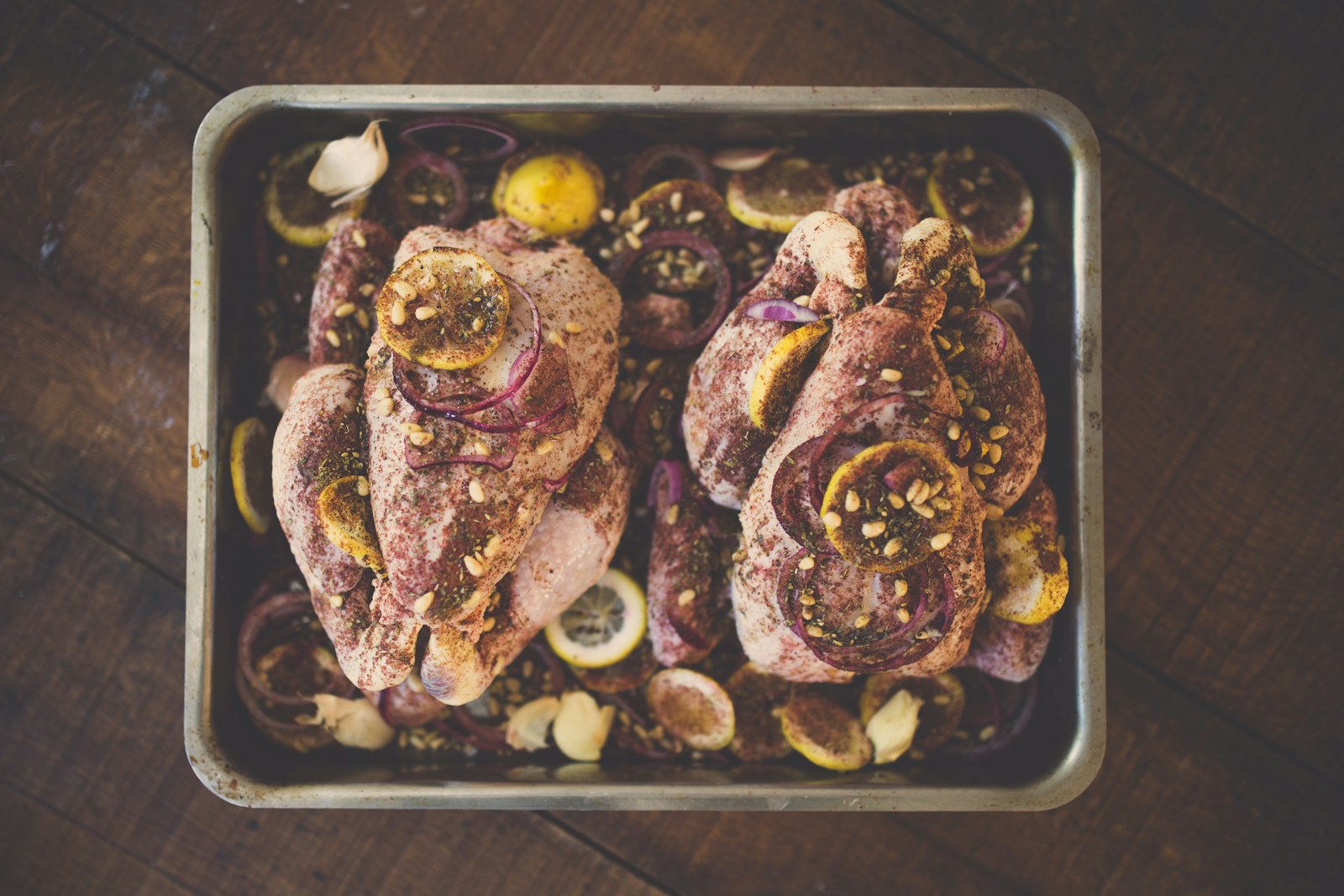 Sheet-pan roasted chicken
