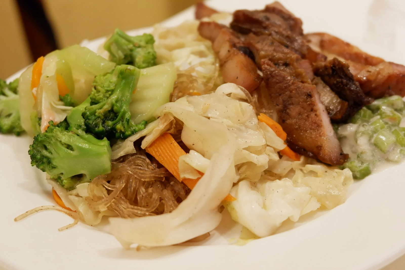 Corned beef with cabbage