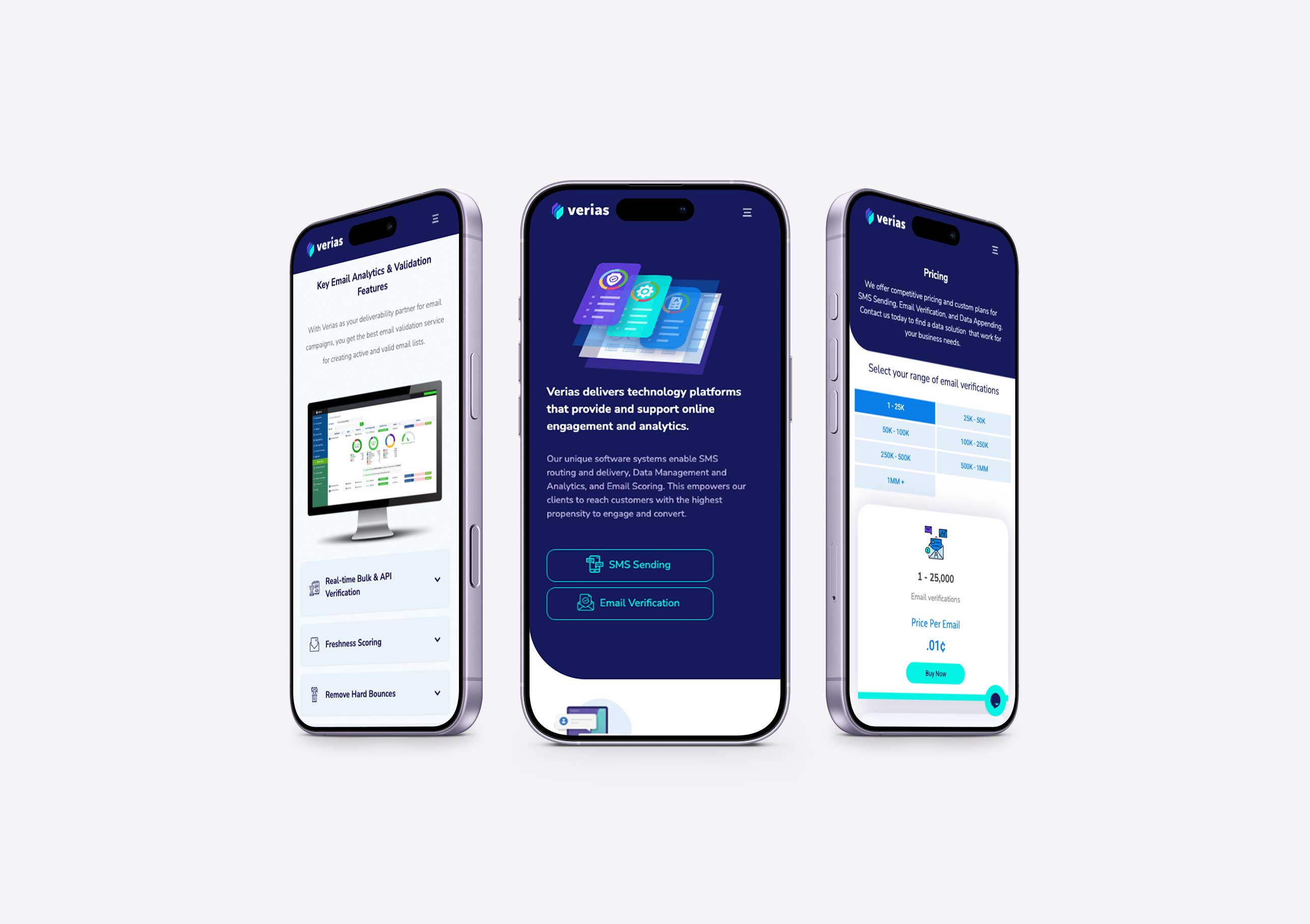 Verias on mobile