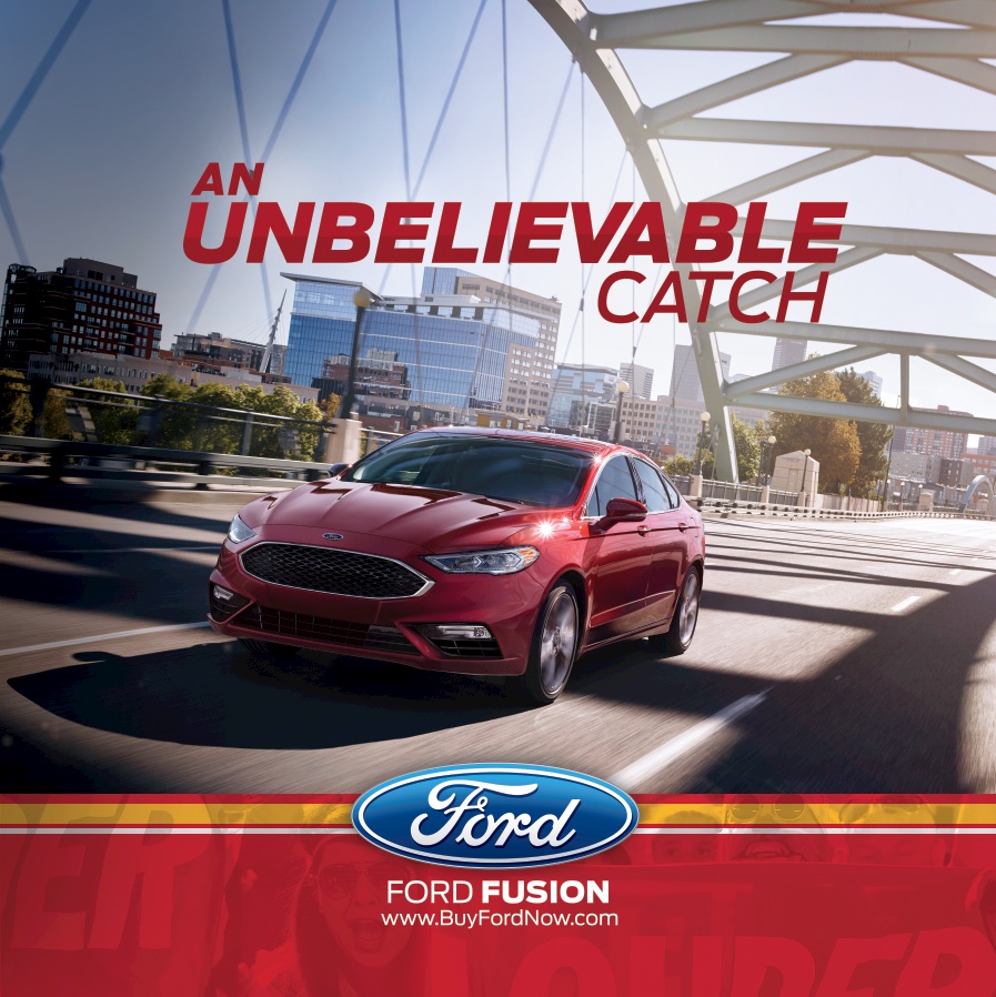 Ford Fusion Fan Zone ad: An Unbelievable Catch