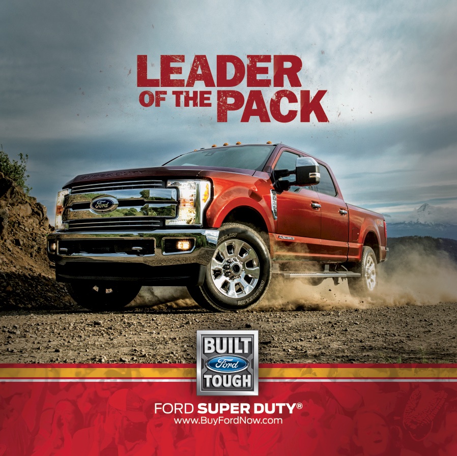 Ford Super Duty Fan Zone ad: Leader of the Pack