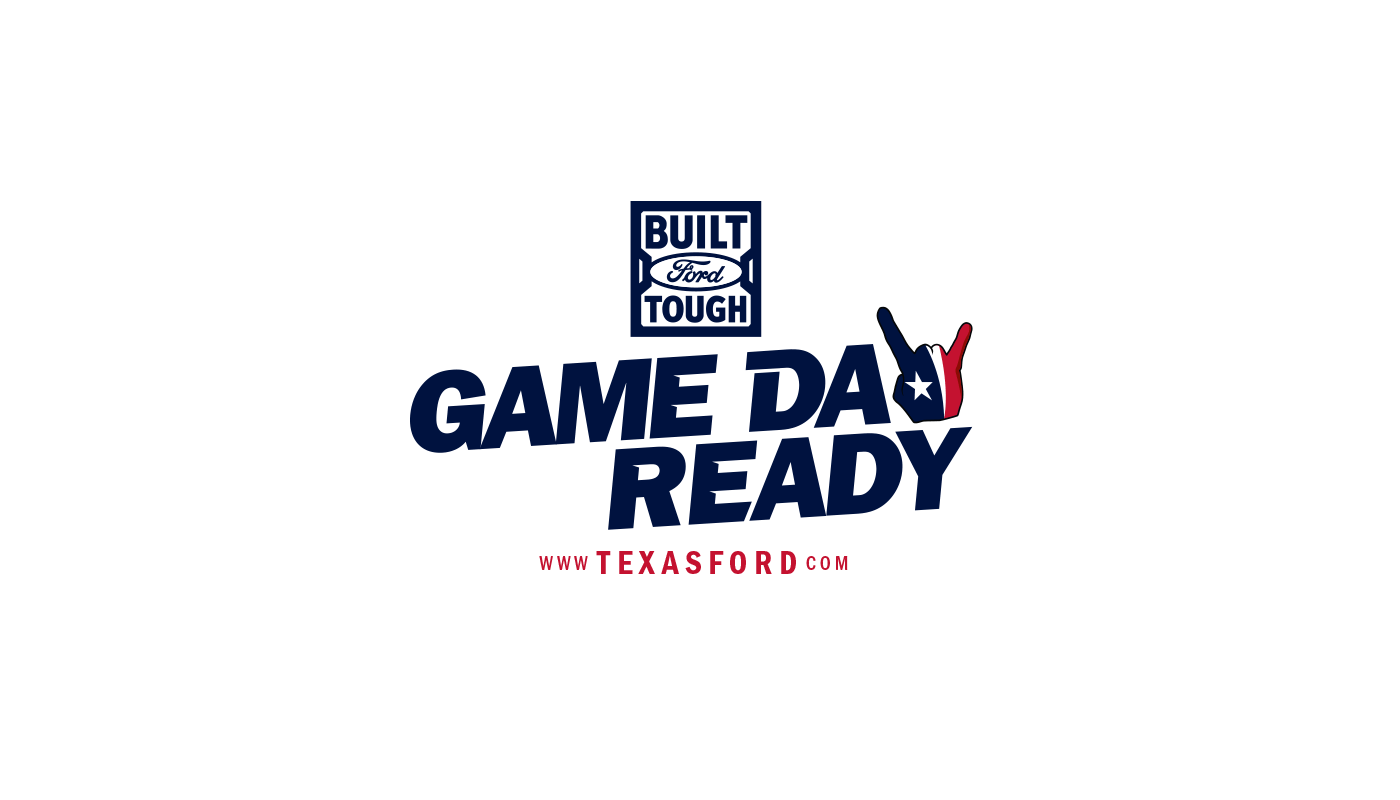 Texas Ford Game Day Ready logo
