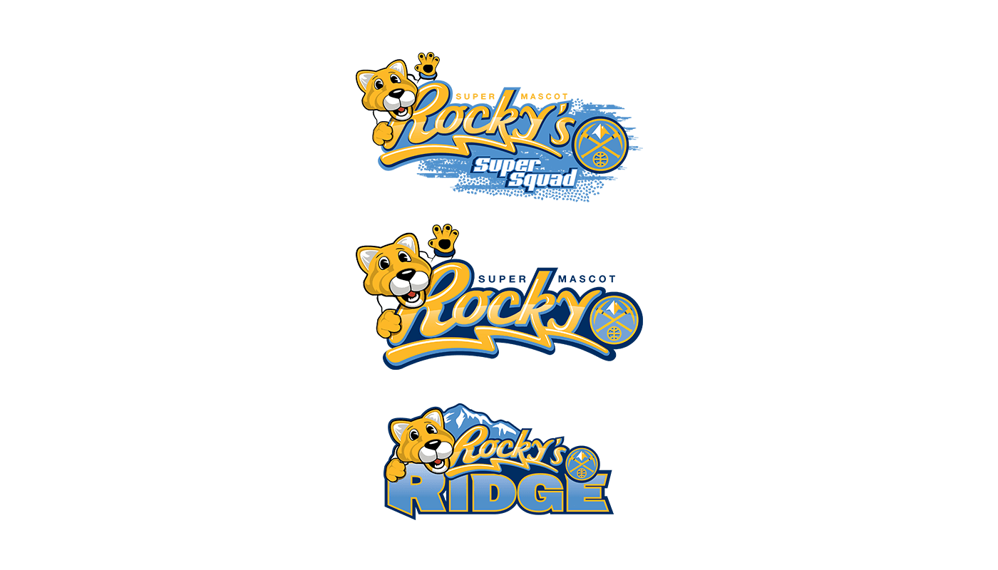 Rocky mascot logos