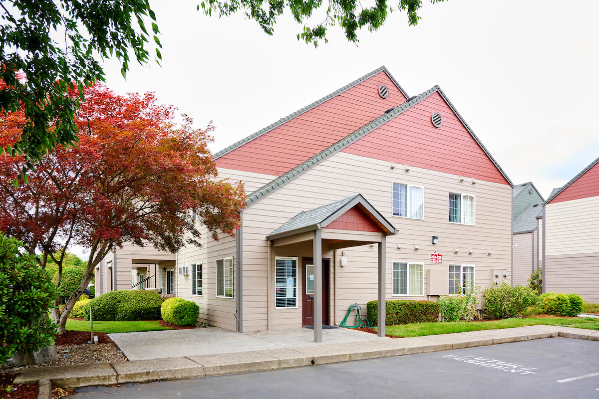 Exterior of building