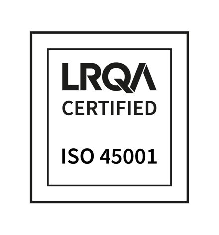 LRQA certified ISO 45001