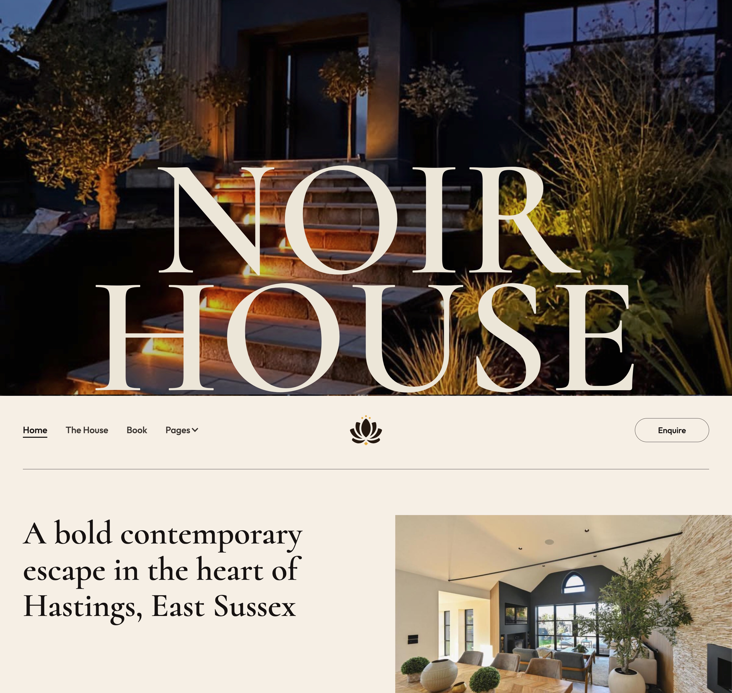 Noir House website