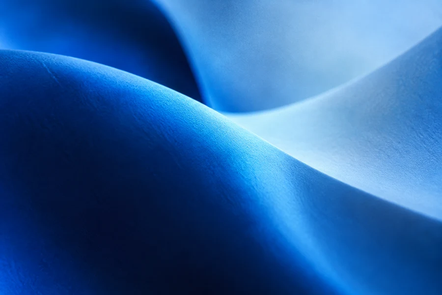 Abstract blue artwork