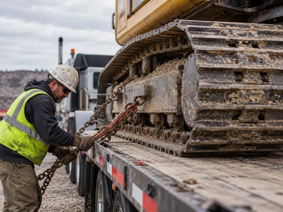Heavy equipment transport
