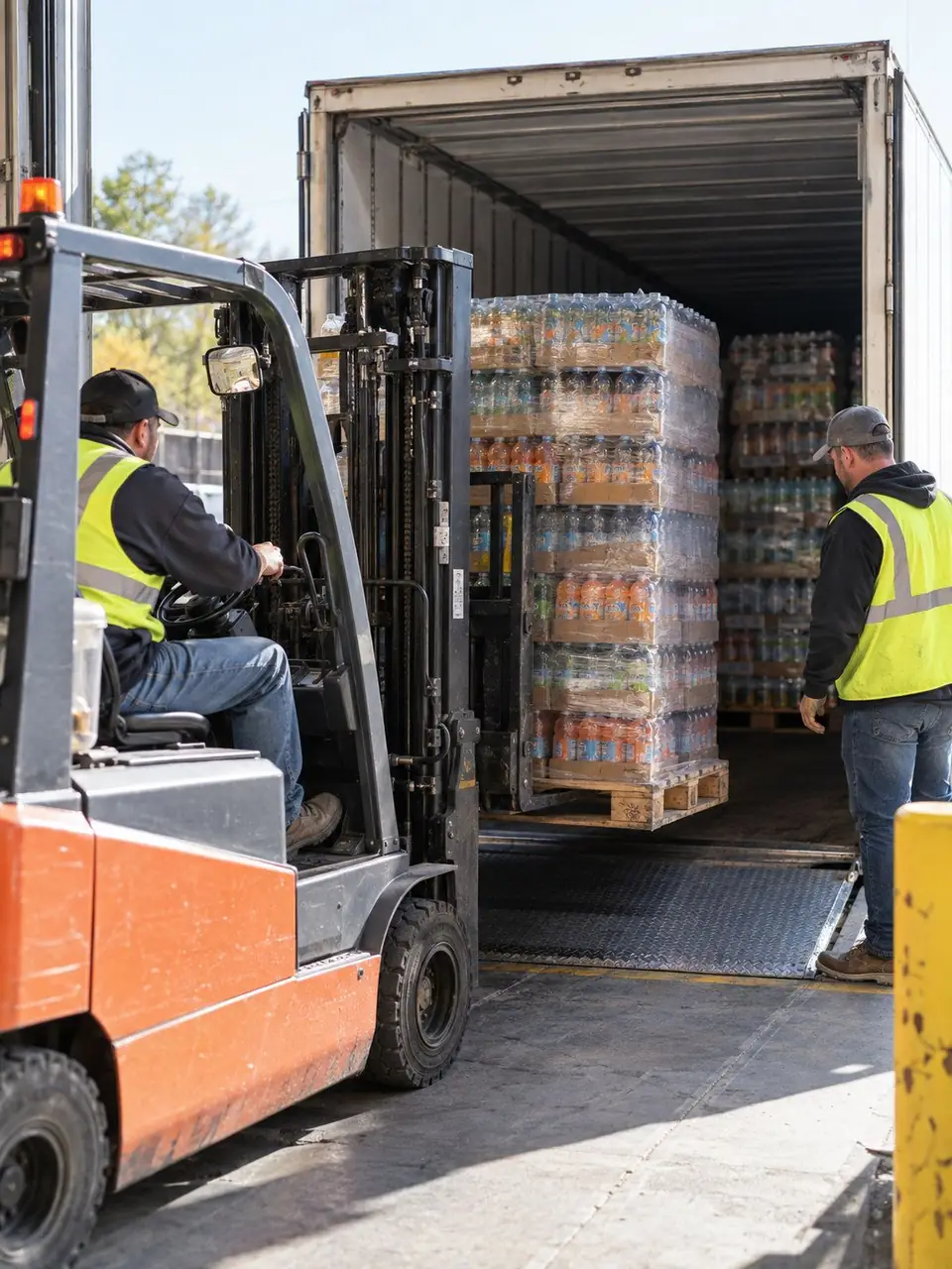 Full truckload beverage freight