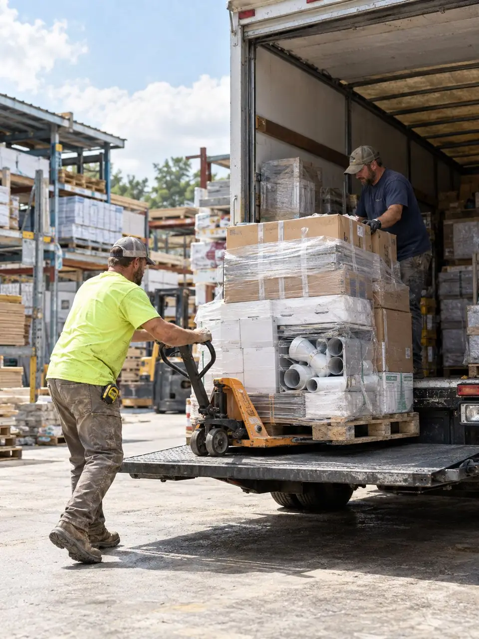 LTL construction materials