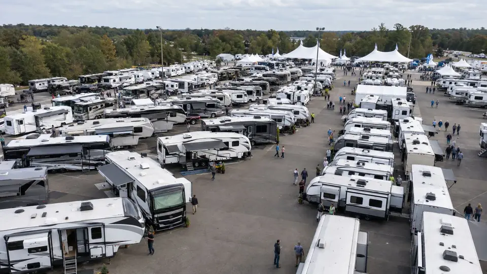RV show and event logistics
