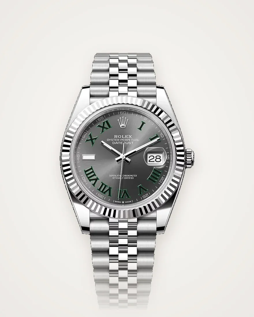 Rolex Datejust 41 with slate dial