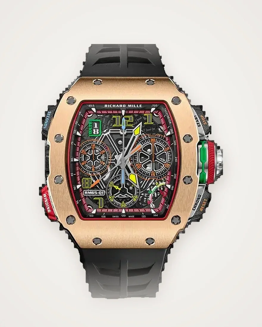 Richard Mille RM 65-01 in rose gold