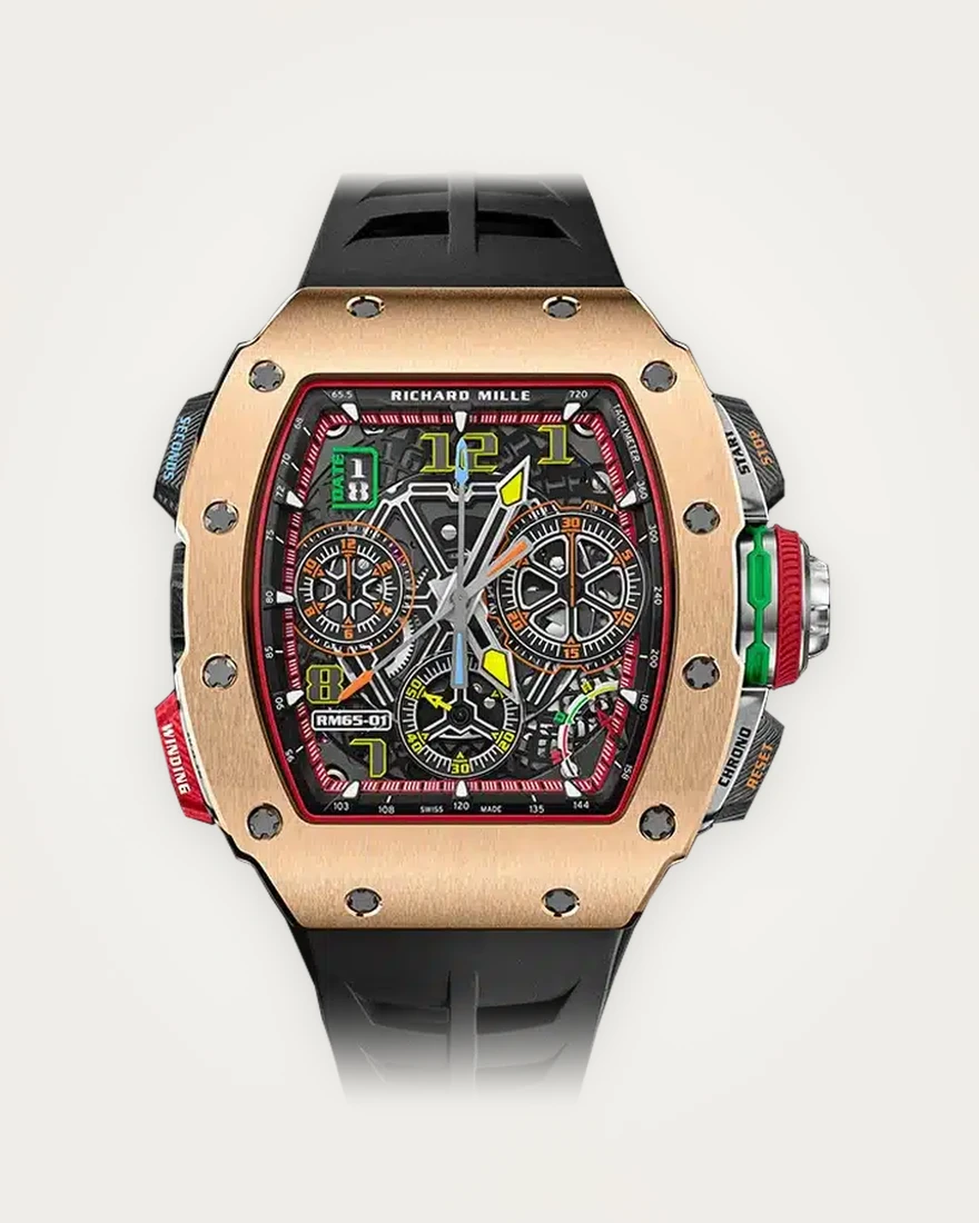 Richard Mille RM 65-01 in rose gold