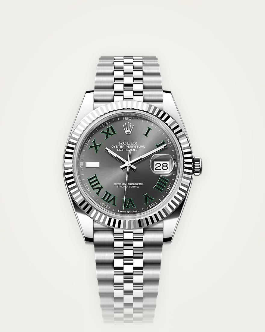 Rolex Datejust 41 with slate dial