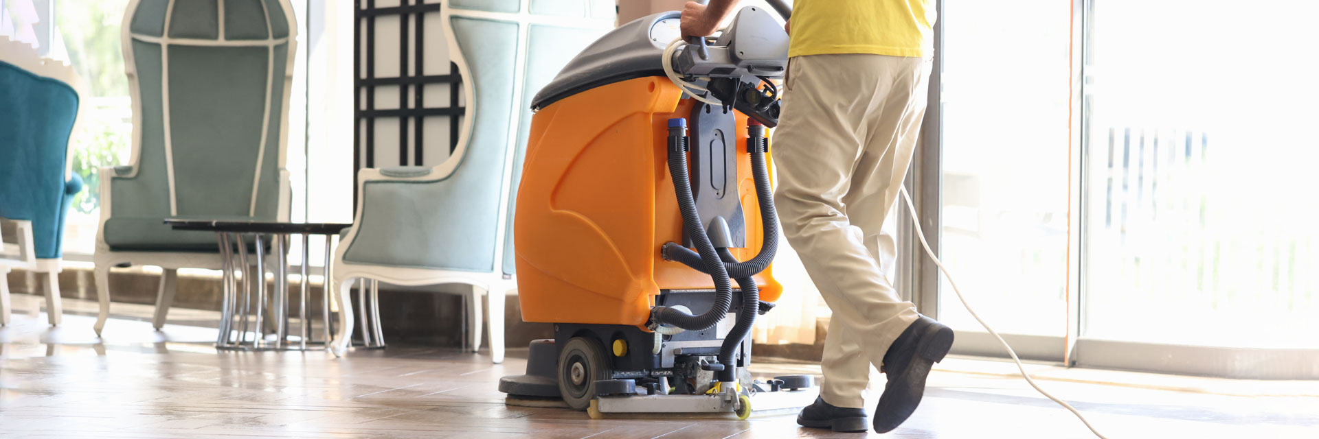 CleanCo cleaning service at a manufacturing facility