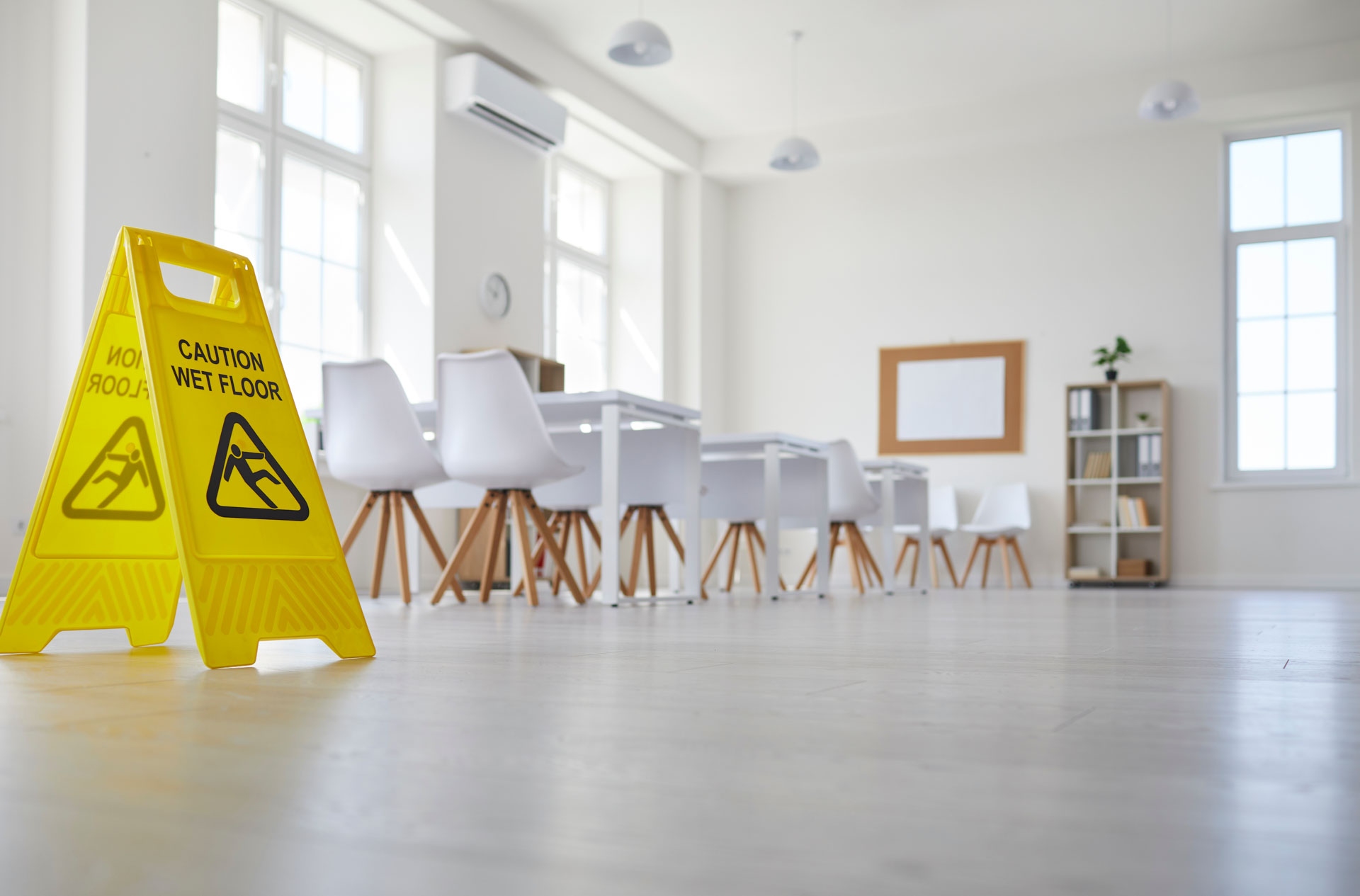 CleanCo cleaning service at an education facility
