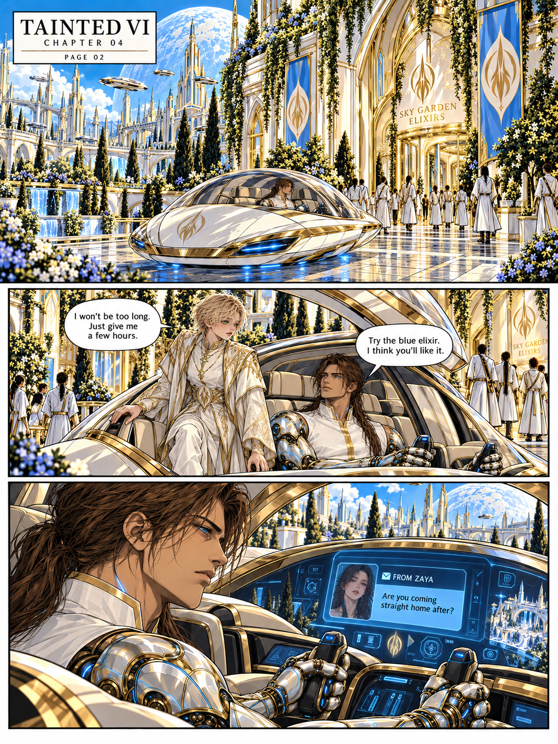 Sky garden elixir district on Aeris