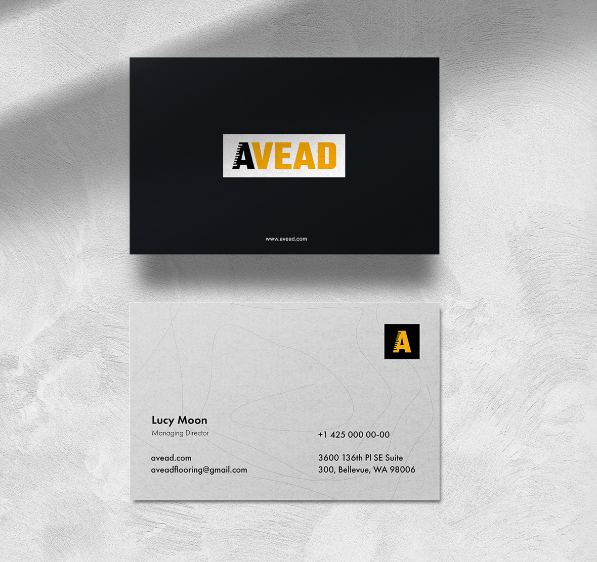 AVEAD — business card design