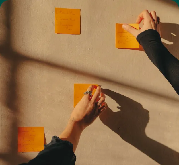 Senior creative lead at work