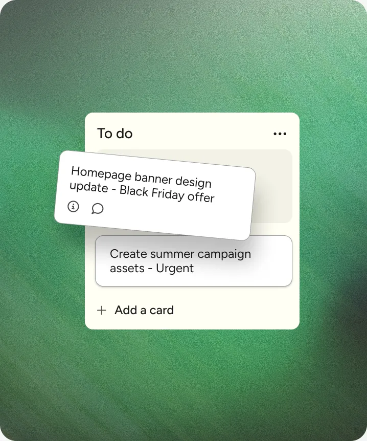 Design requests