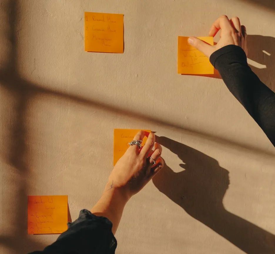 Senior creative lead at work