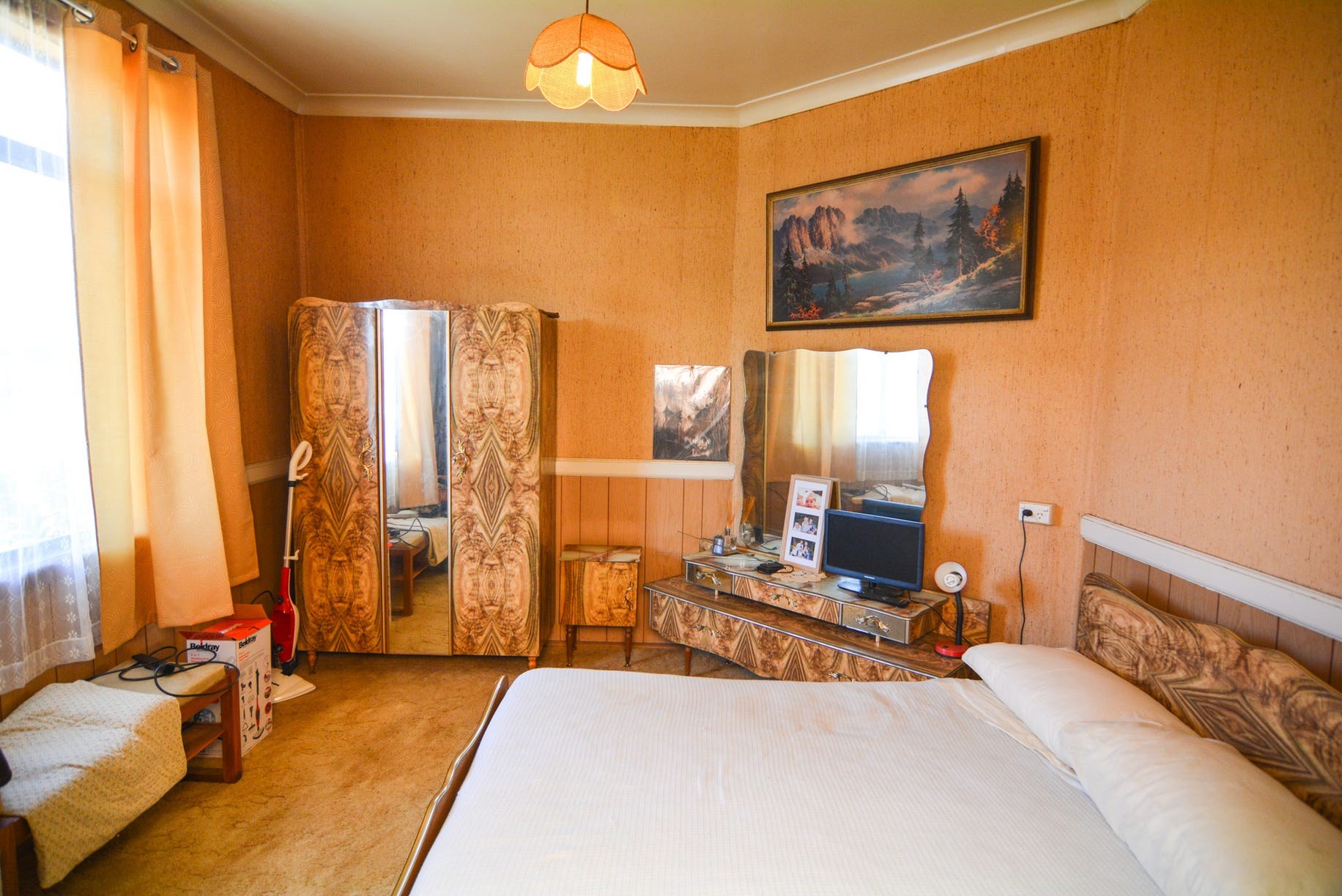 Before: an original bedroom