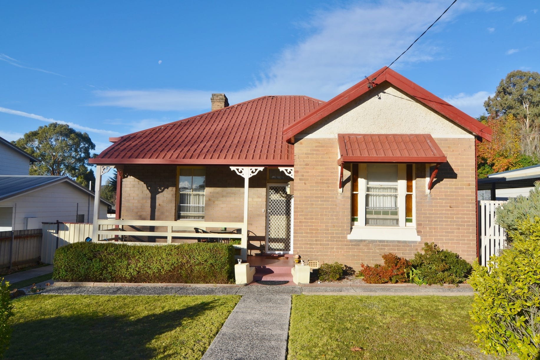 Before: the cottage from the street