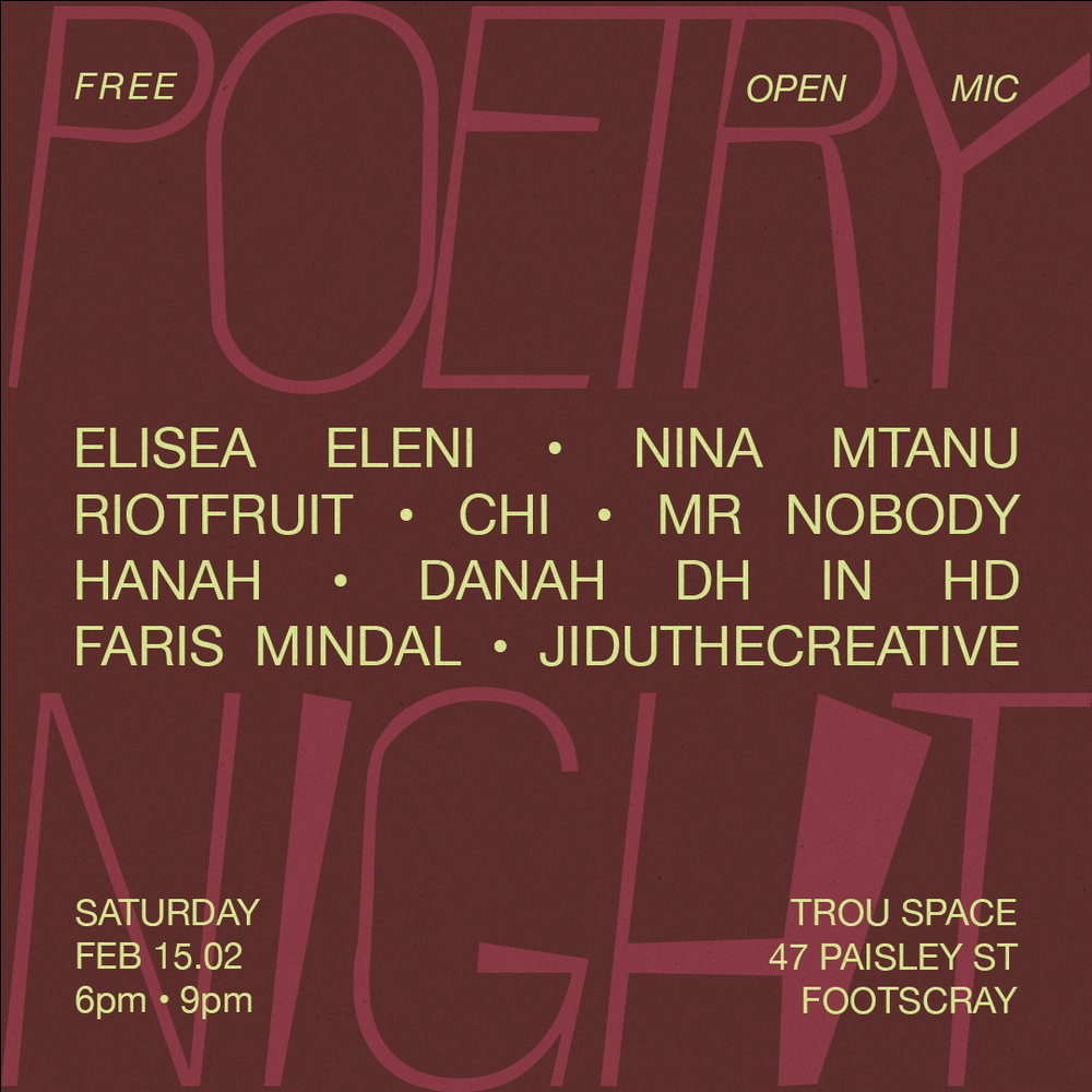 A TROU Poetry Night