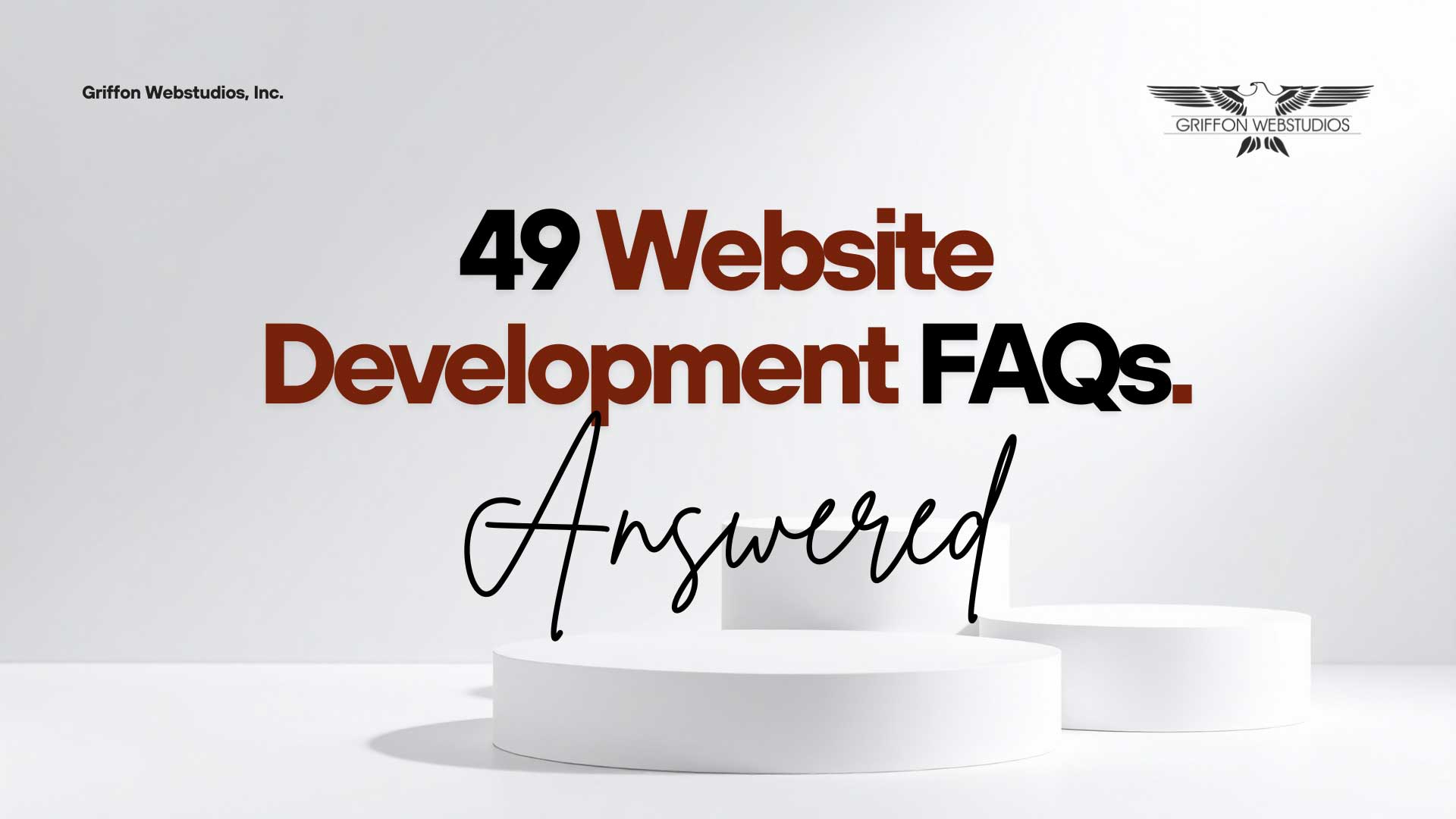 49 website development FAQs, answered