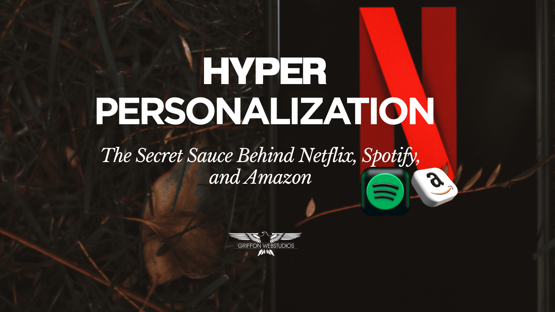 The secret sauce behind Netflix, Spotify, and Amazon. Hyper-personalization