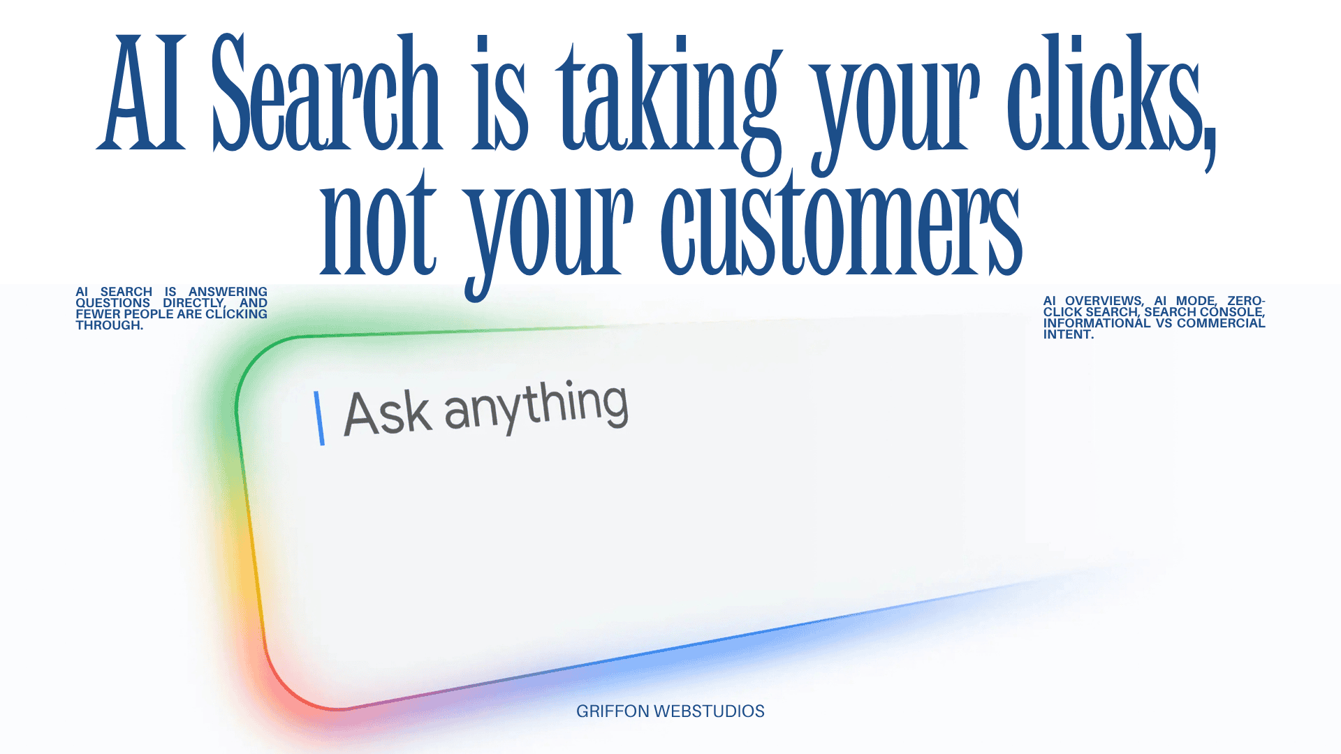 AI search is taking your clicks. It is not necessarily taking your customers