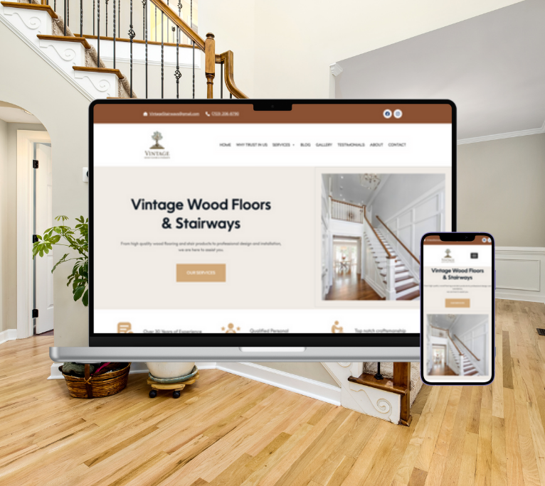 Vintage Stairways website