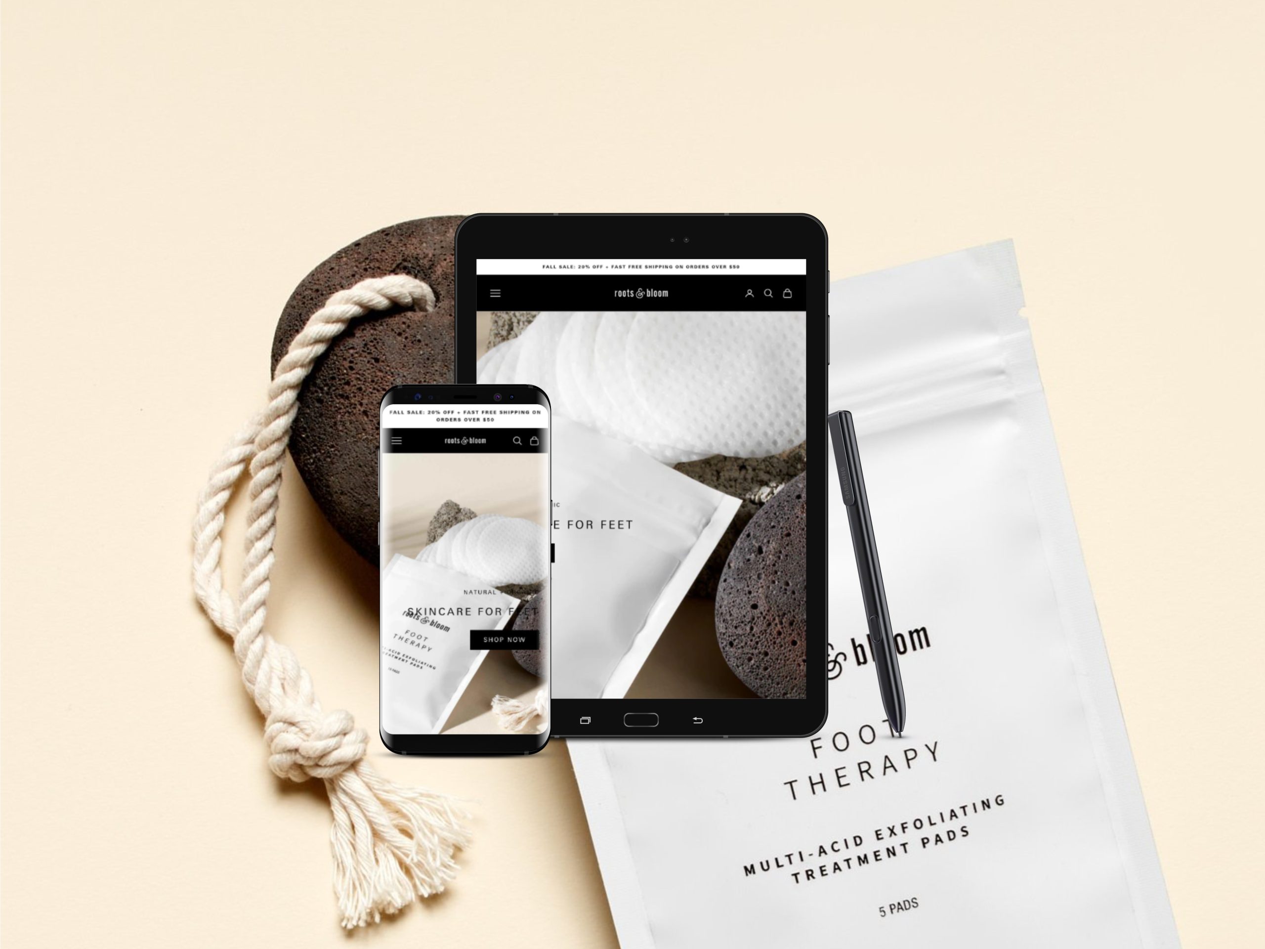 Roots & Bloom website