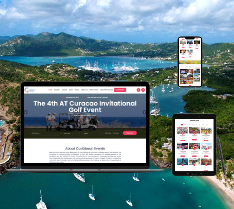 Caribbean Events website